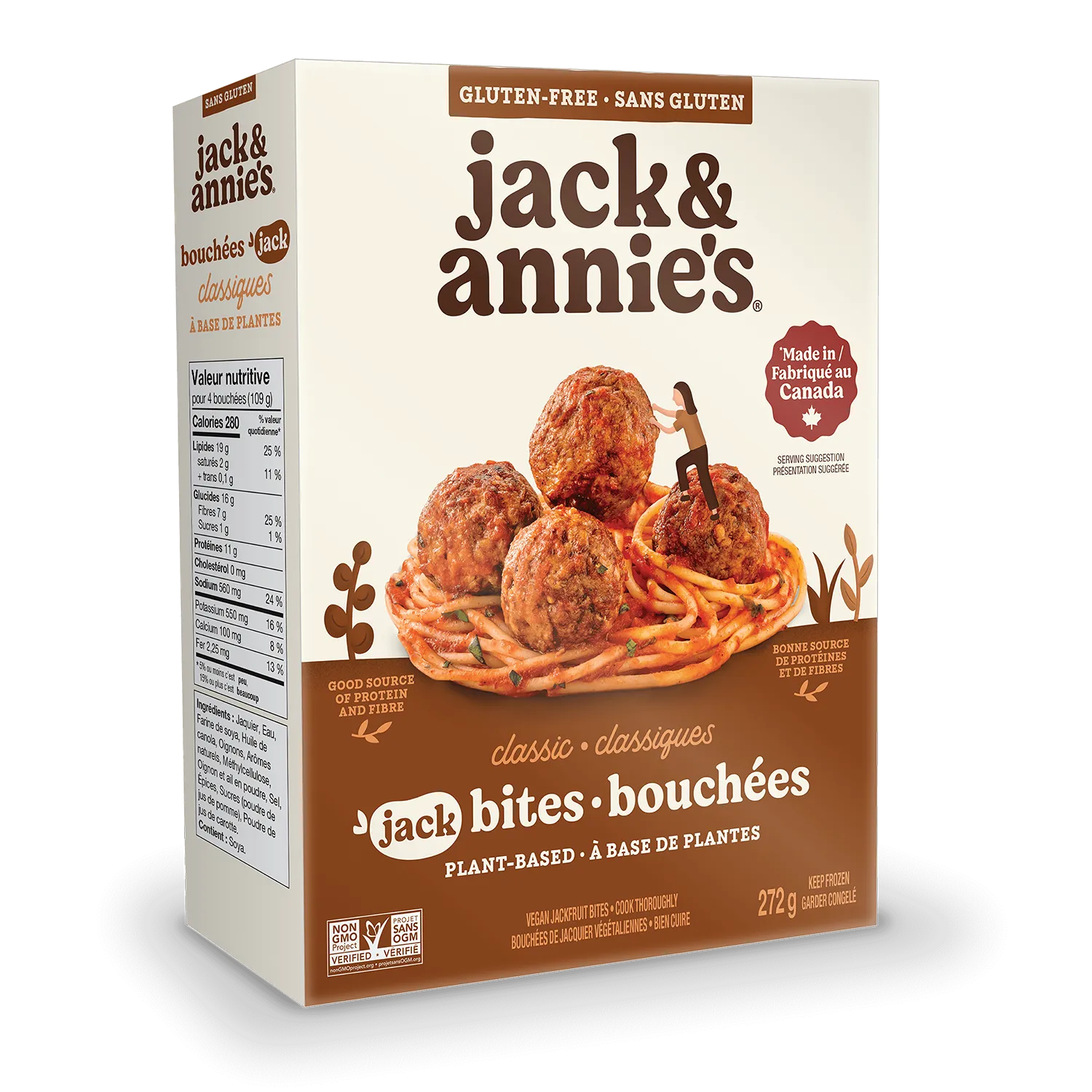 jack&annie's Bites packaging