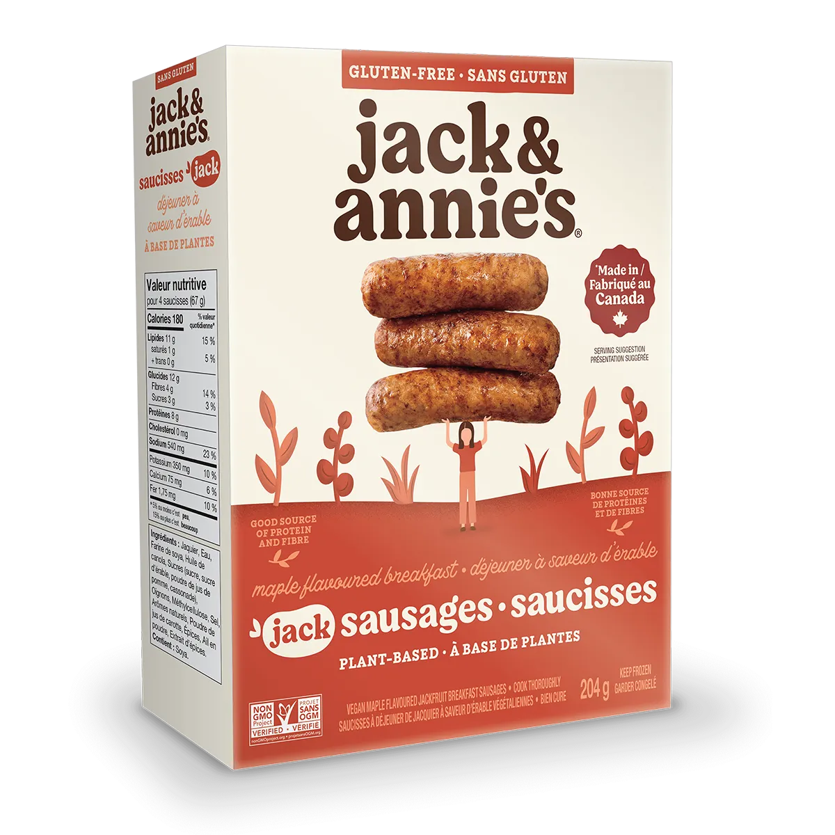 jack&annie's Breakfast Sausage Package